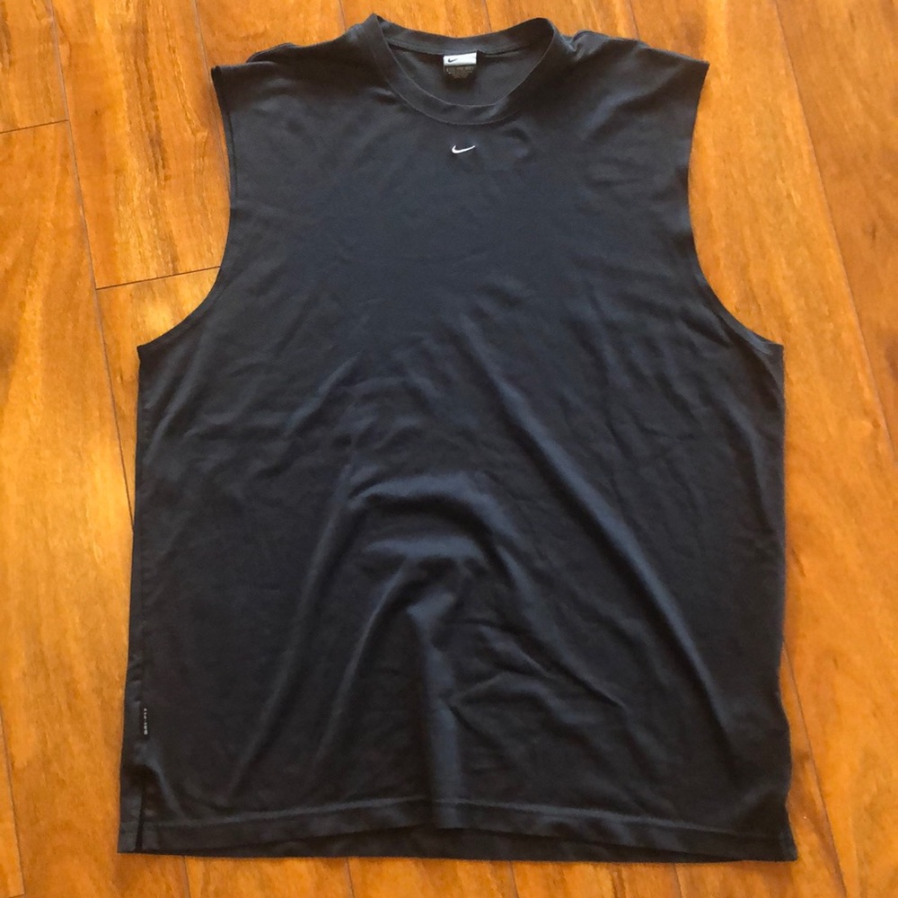 Vintage nike mesh dri fit mini check swoosh tank